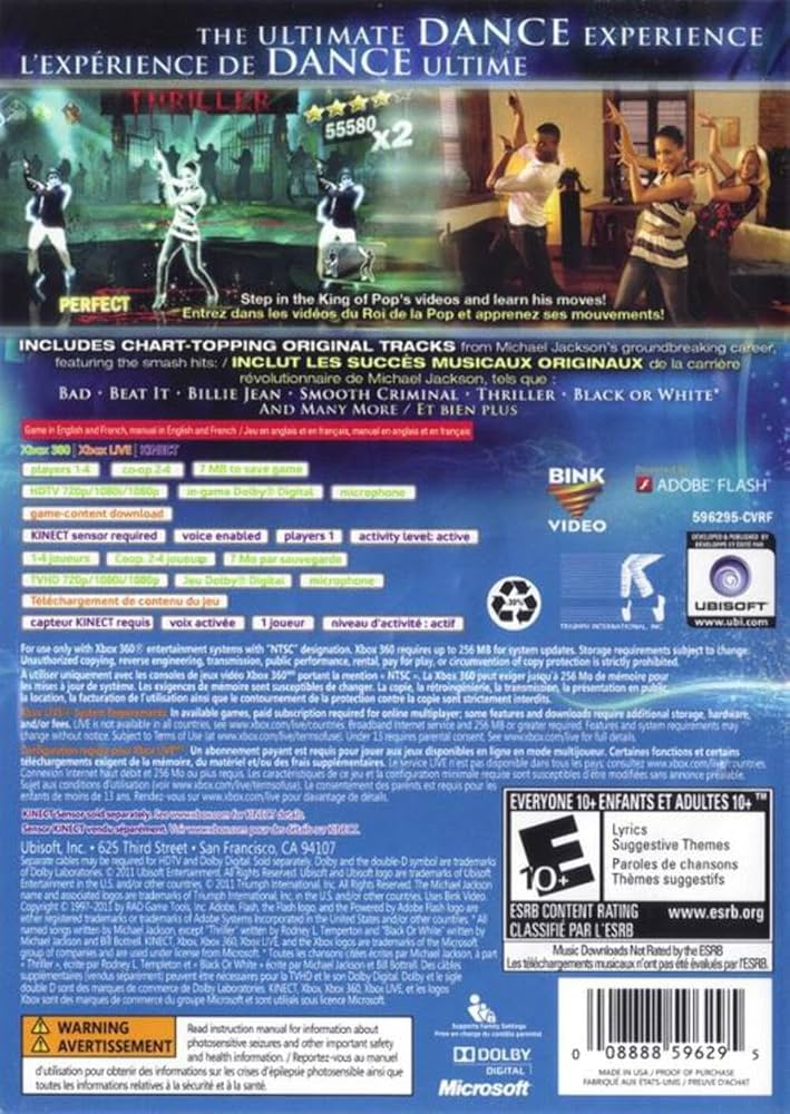 Michael Jackson: The Experience - Xbox 360