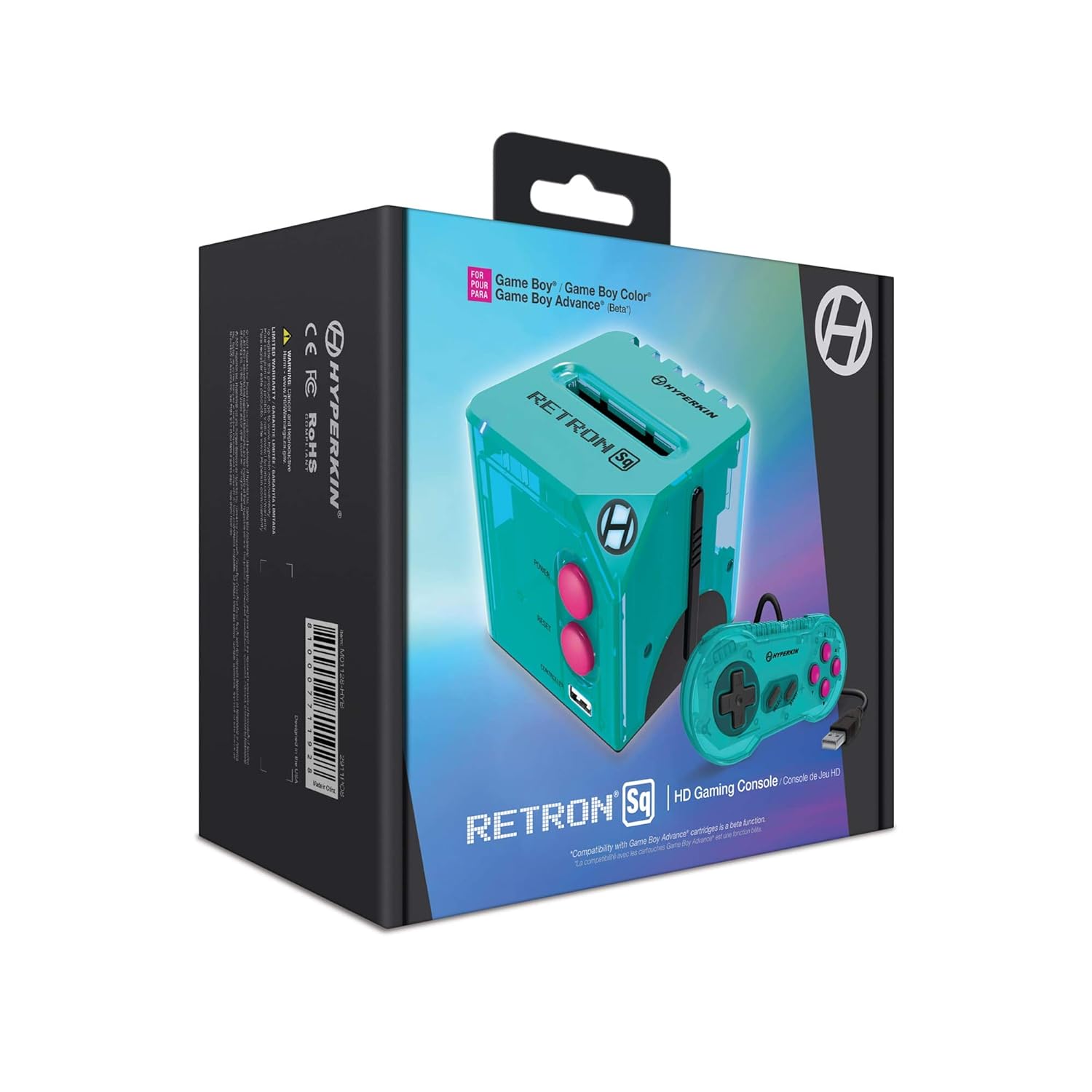 RetroN Sq: HD Gaming Console for Game Boy / Color / Advance - Hyper Beach