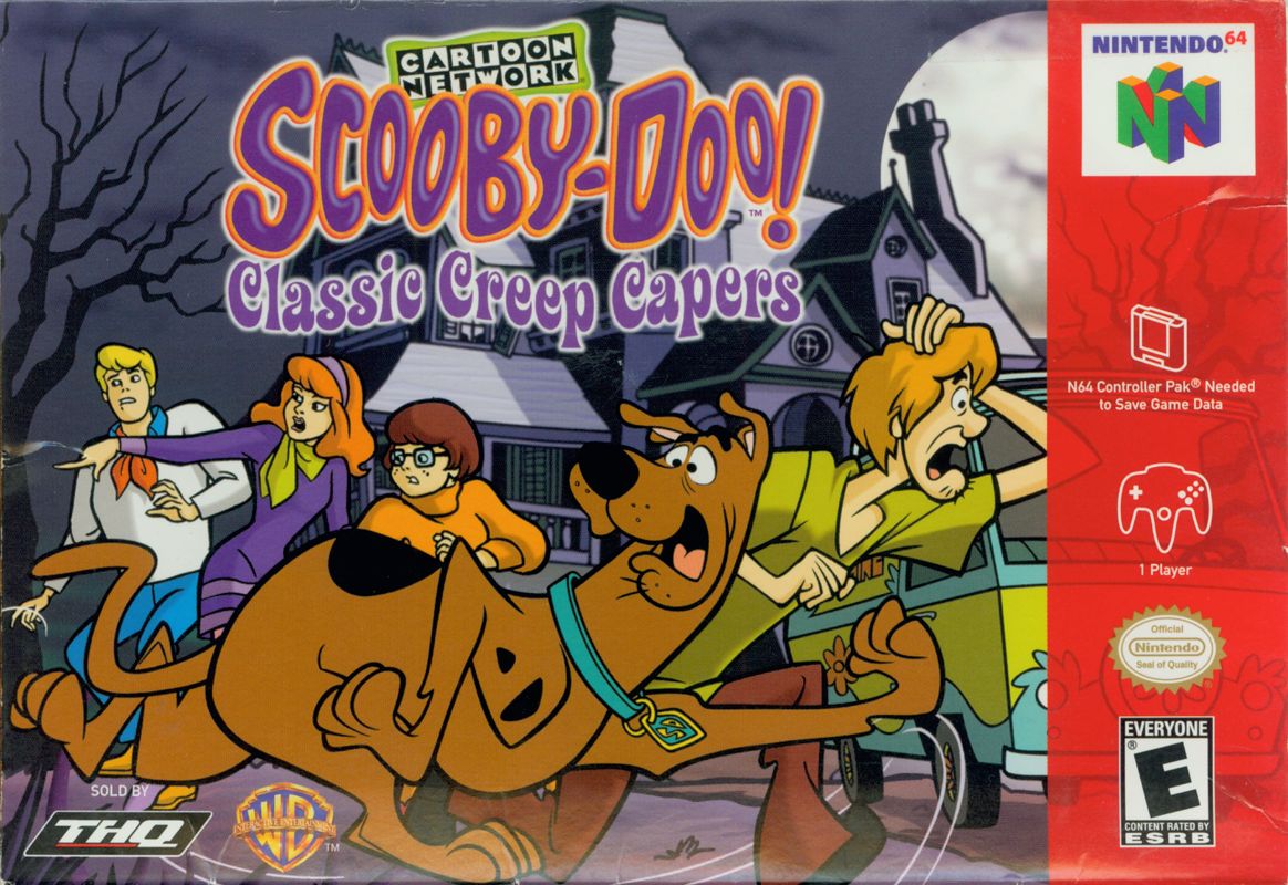 Scooby-Doo!: Classic Creep Capers (Gray Cartridge) - Nintendo 64
