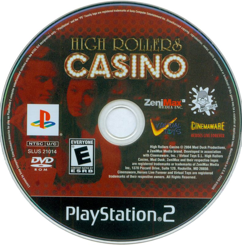 High Rollers Casino - PlayStation 2