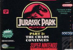 Jurassic Park Part 2: The Chaos Continues - Super Nintendo