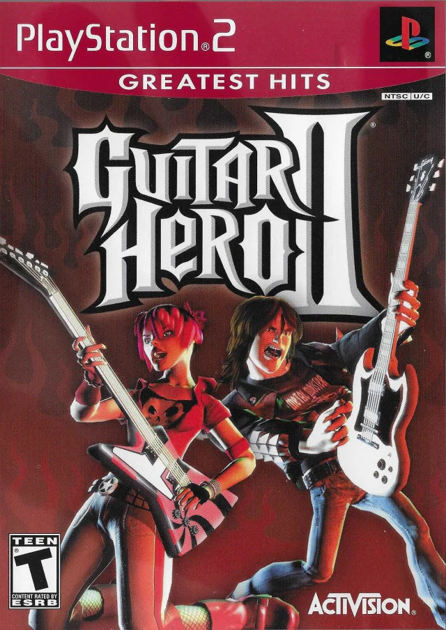 Guitar Hero II - (Greatest Hits) PlayStation 2