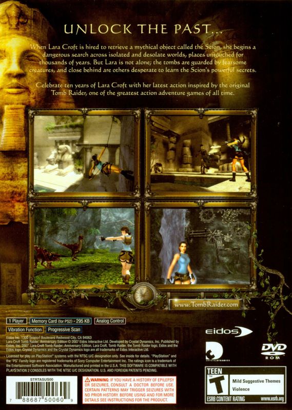 Tomb Raider: Anniversary - PlayStation 2