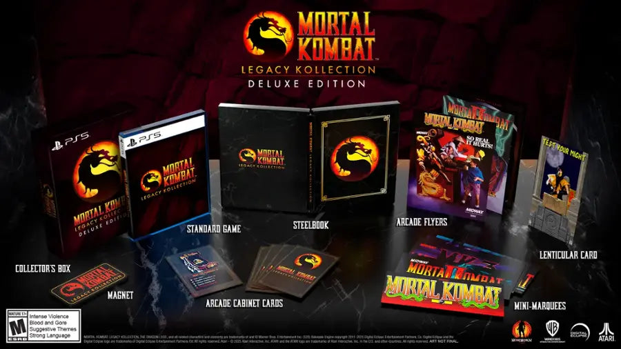 Mortal Kombat Legacy Kollection Deluxe Edition - PlayStation 5