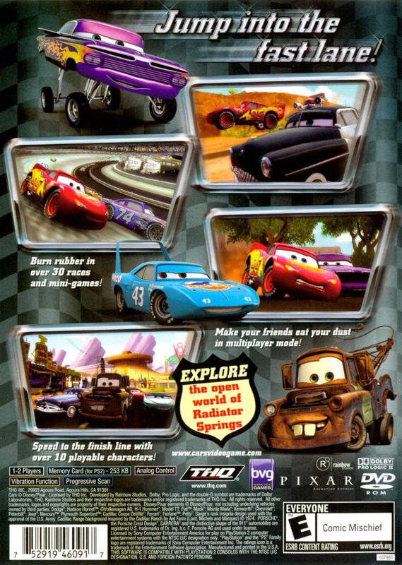 Disney·Pixar Cars - PlayStation 2