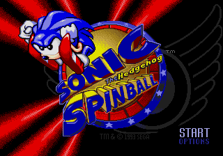 Sonic Spinball - SEGA Genesis