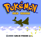 Pokemon Gold Version - Game Boy Color