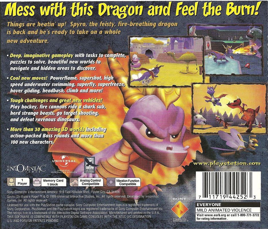Spyro 2: Ripto's Rage! - PlayStation