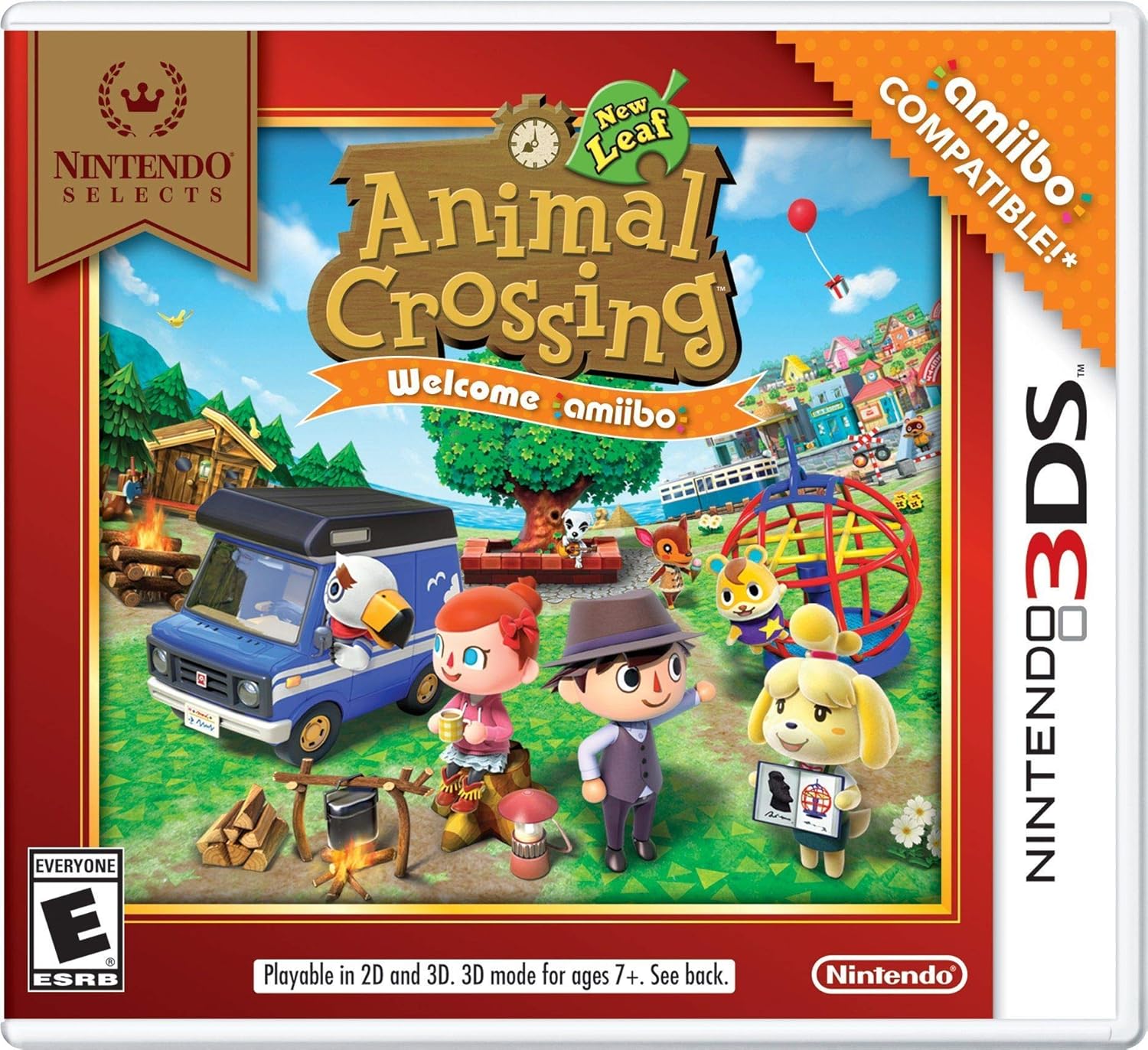 Animal Crossing: New Leaf - Welcome Amiibo (Nintendo Selects) - Nintendo 3DS