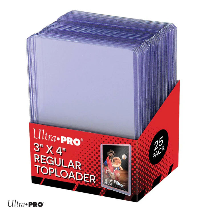 3" x 4" Super Clear Premium Toploader Card Protector (25ct)