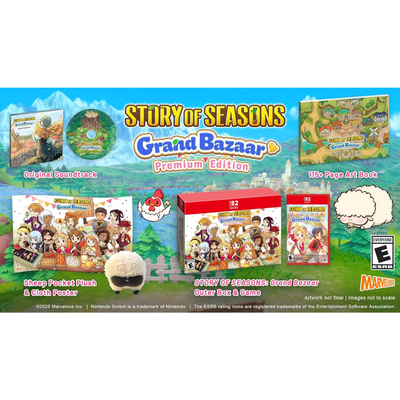 Story of Seasons: Grand Bazaar Premium Edition - Nintendo Switch 2 Edition