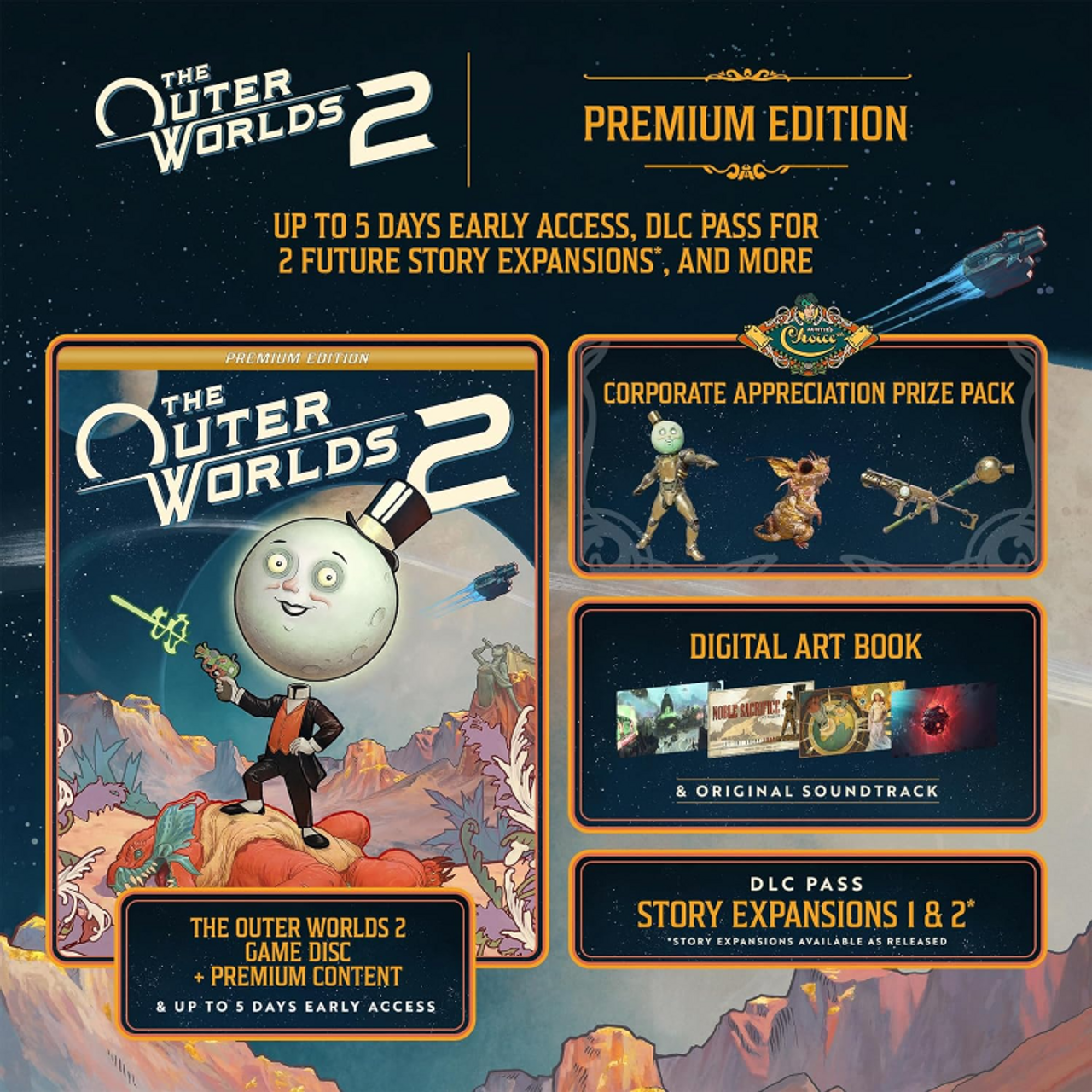 Outer Worlds 2 Premium Edition - PlayStation 5