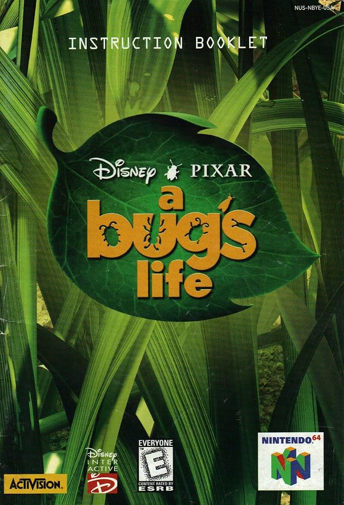 A Bug's Life - N64 Manual