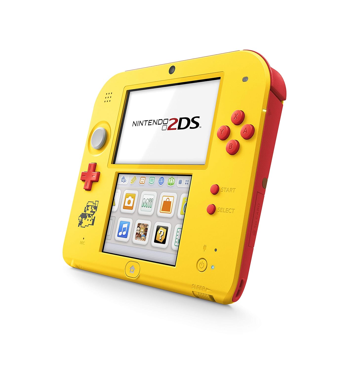Nintendo 2DS System - Yellow Super Mario Maker Edition