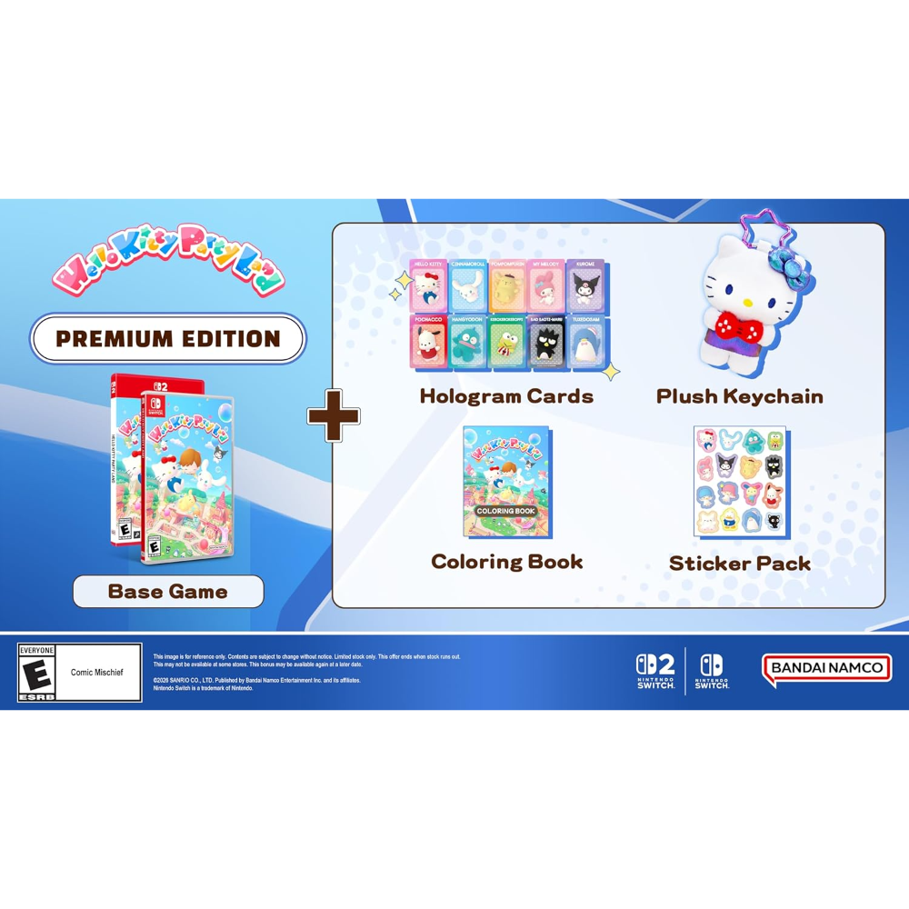 Hello Kitty Party Land Premium Edition - Nintendo Switch 2