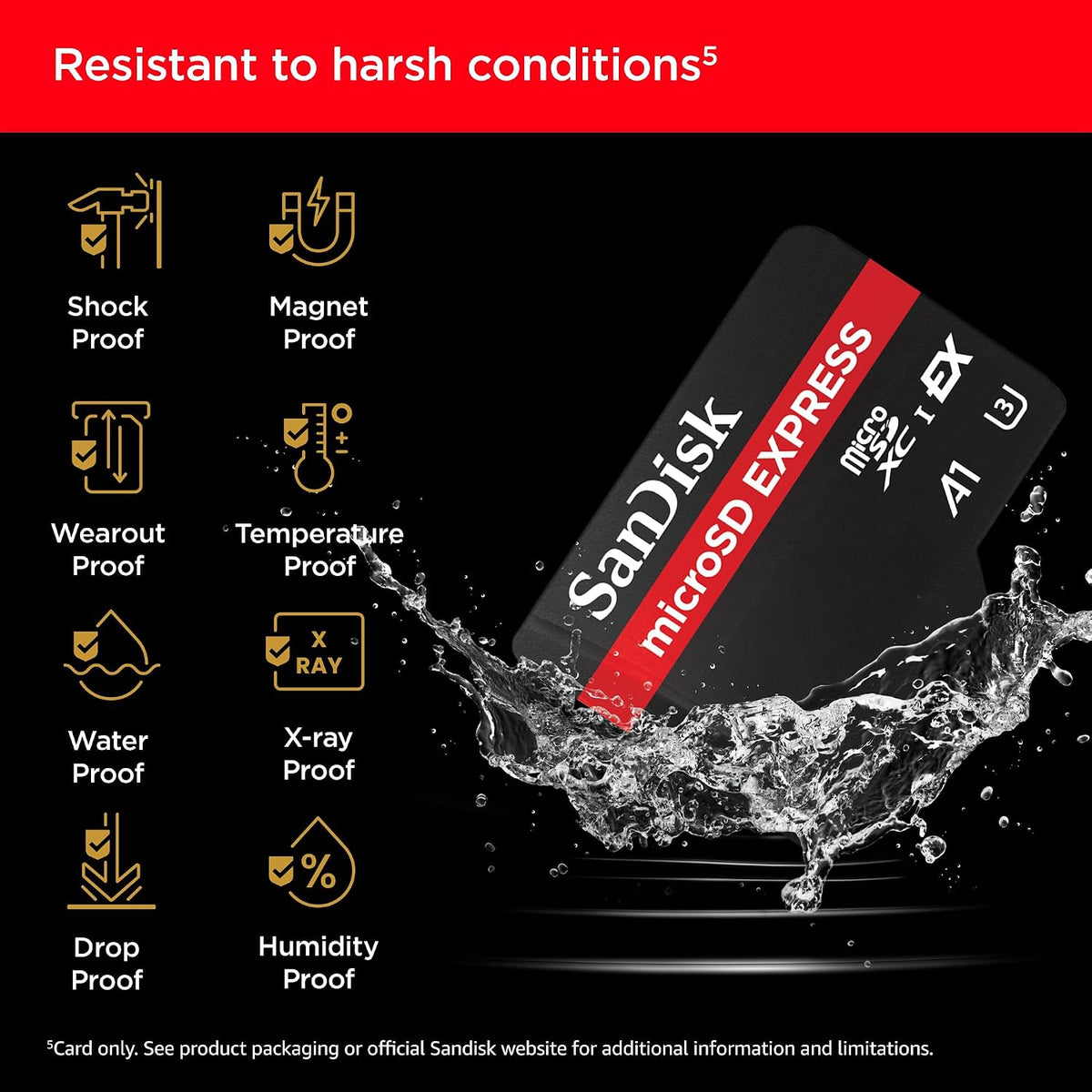 SANDISK 512GB microSD Express Card for Nintendo Switch 2