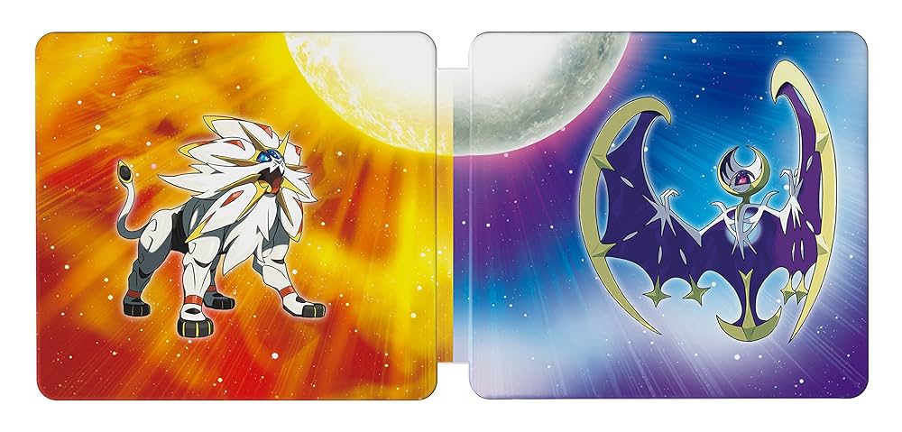Pokemon Sun and Moon Steelbook Dual Pack - Nintendo 3DS