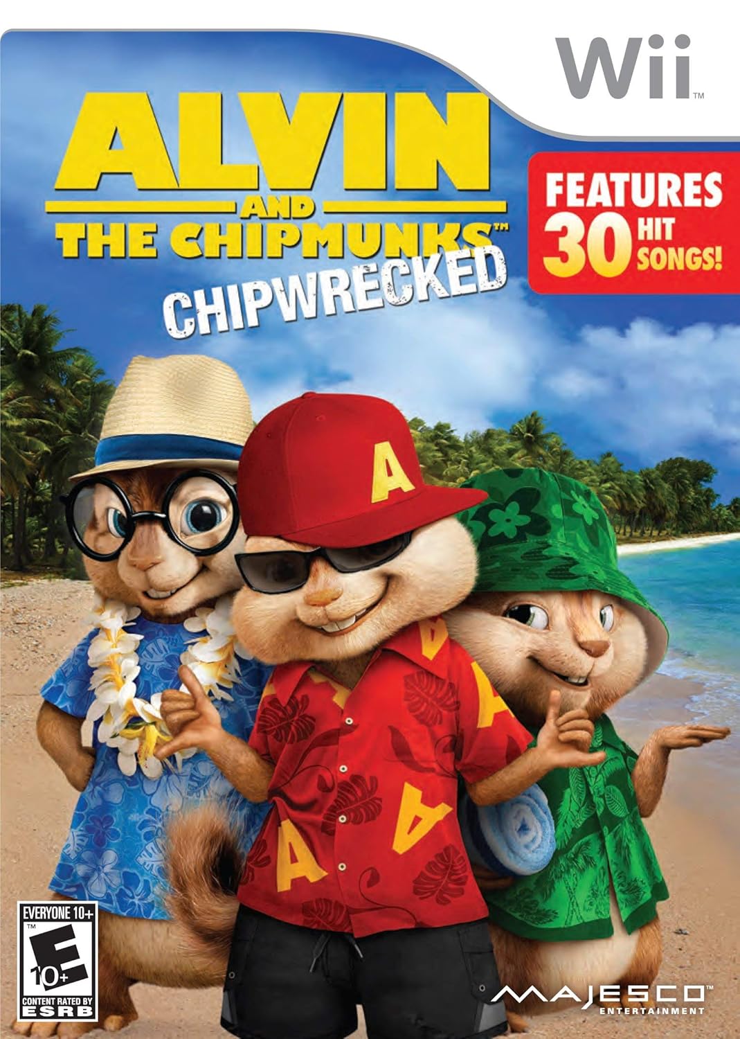 Alvin and the Chipmunks: Chipwrecked - Wii