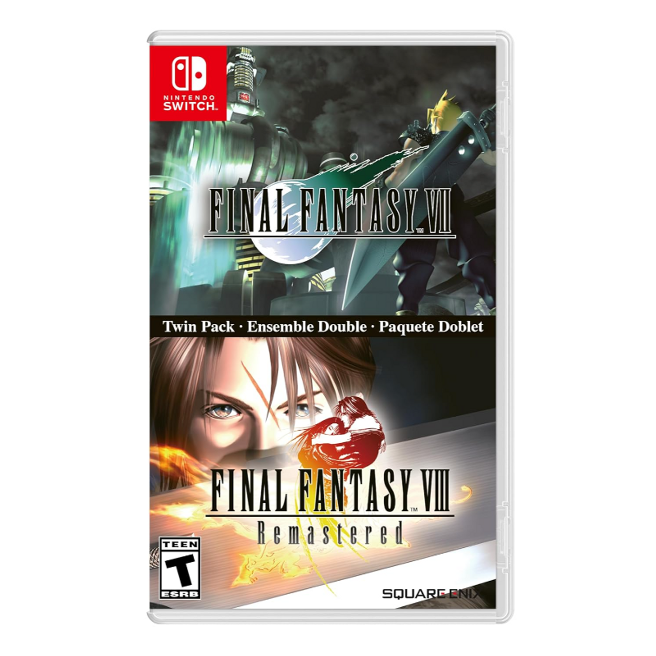 FINAL FANTASY VII & FINAL FANTASY VIII Remastered Twin-Pack - Nintendo Switch