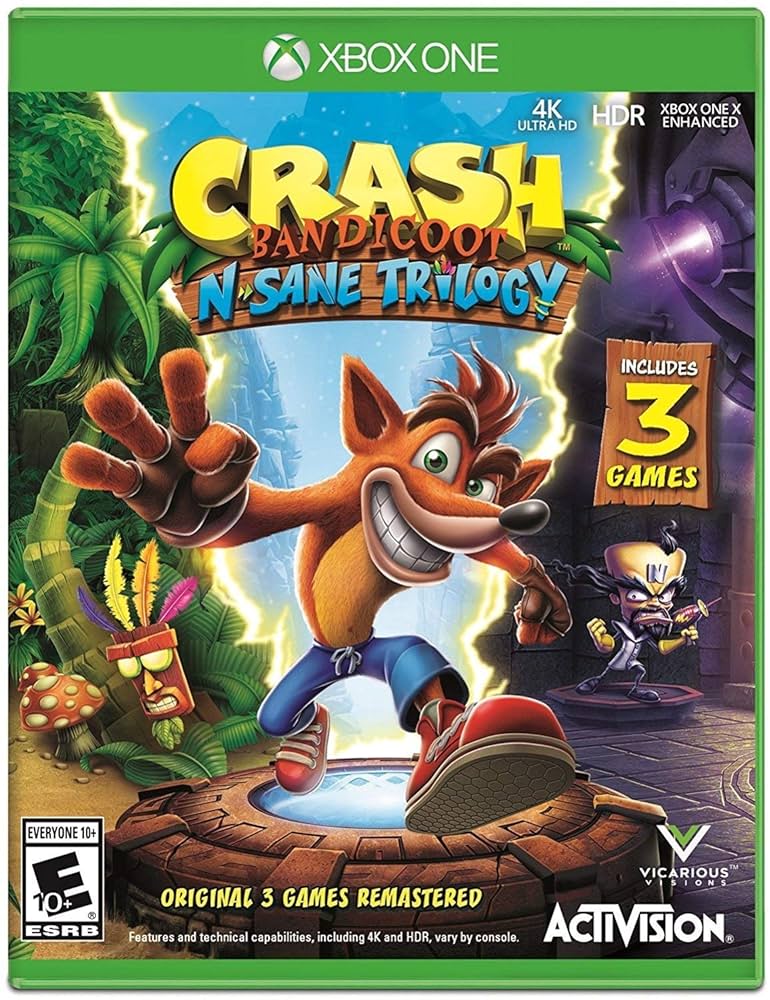 Crash Bandicoot: N. Sane Trilogy - Xbox One