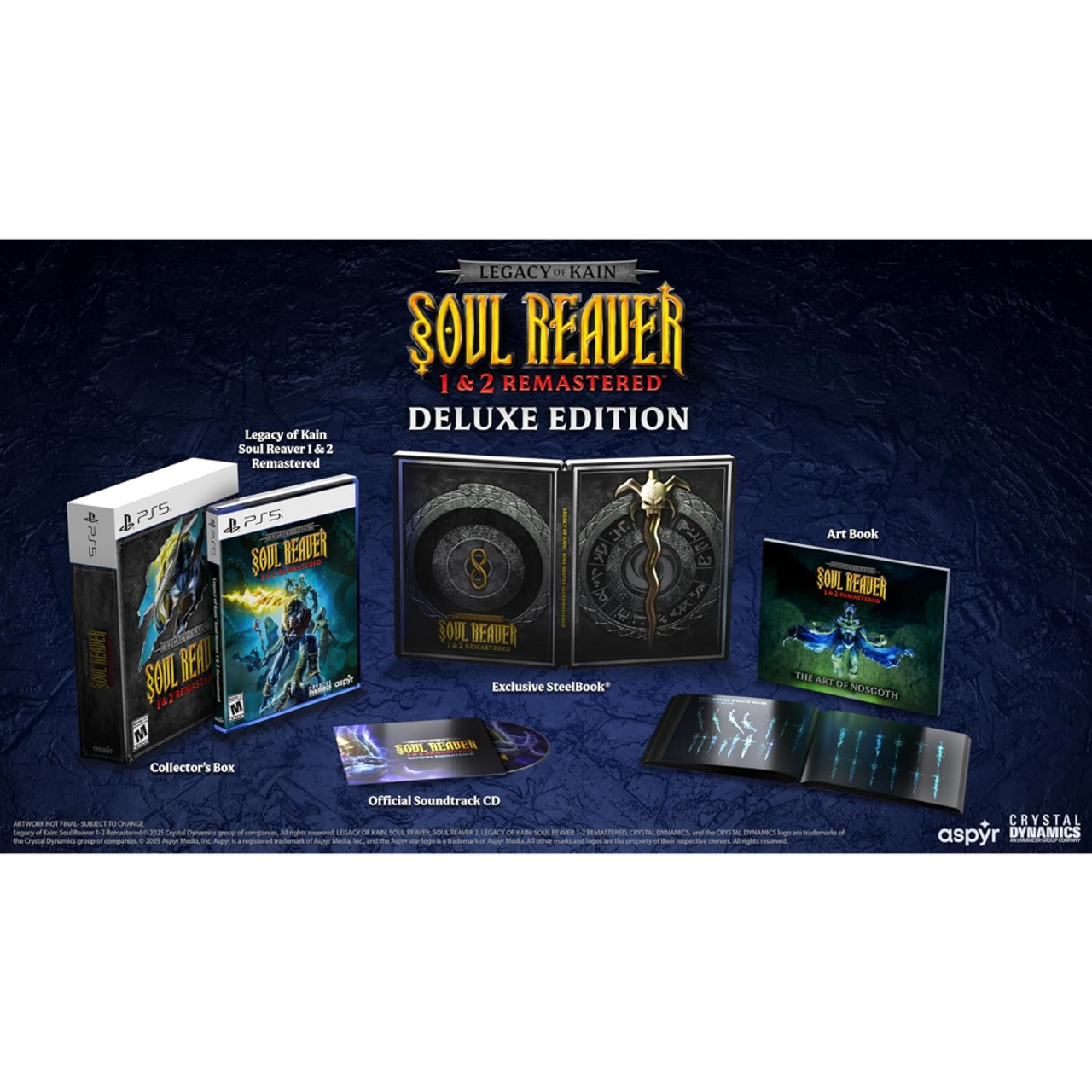 Legacy of Kain Soul Reaver 1&2 Remastered Deluxe Edition - Nintendo Switch