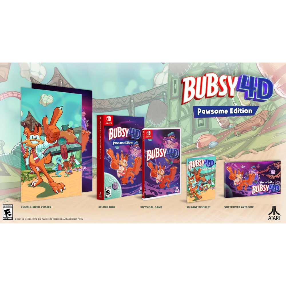 Bubsy 4D - Pawsome Edition - Nintendo Switch