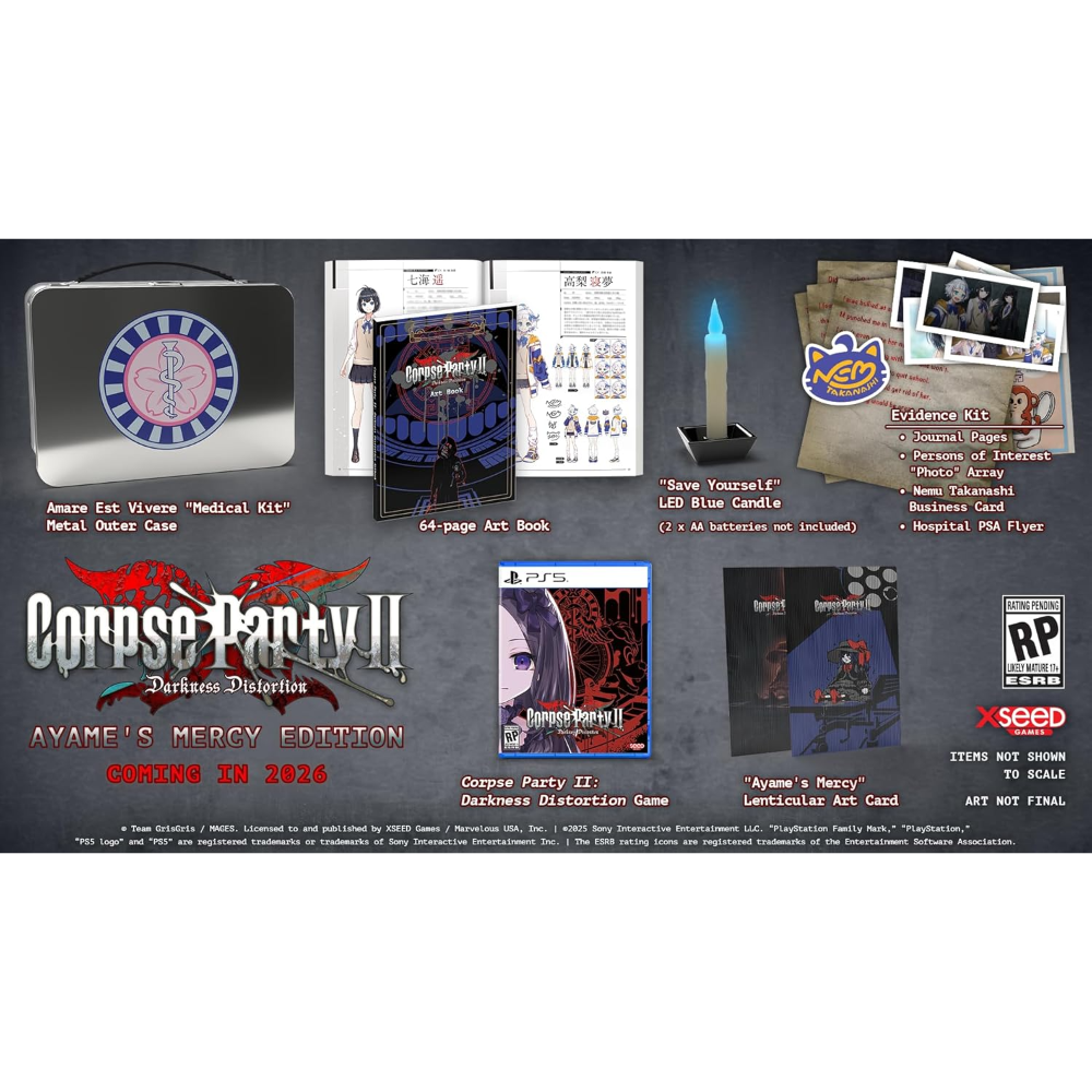 Corpse Party 2: Darkness Distortion Ayame's Mercy Limited Edition - PlayStation 5