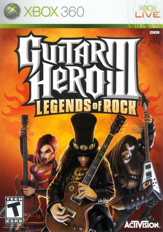 Guitar Hero III: Legends of Rock - Xbox 360