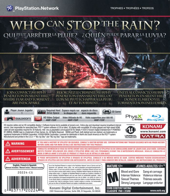 Silent Hill: Downpour - PlayStation 3
