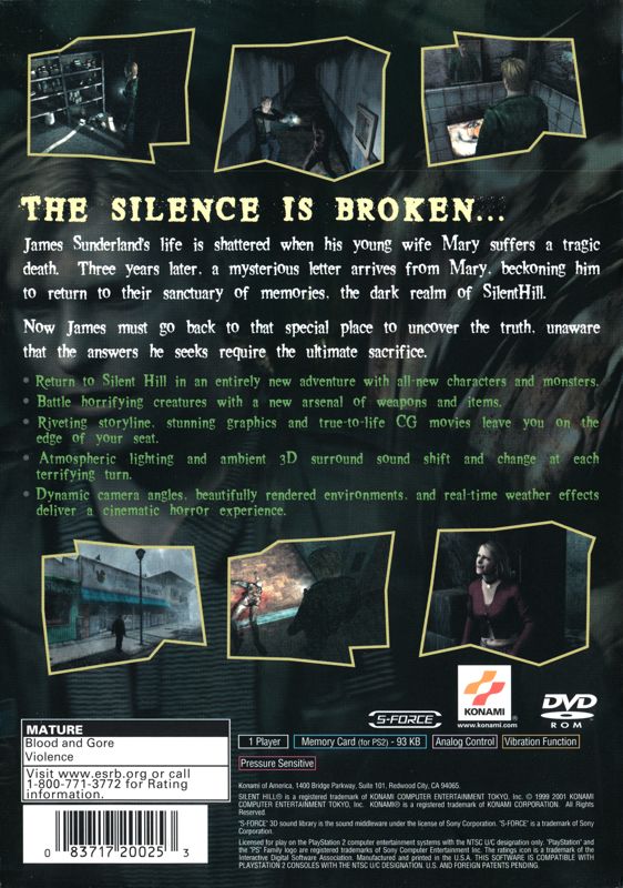 Silent Hill 2 - PlayStation 2