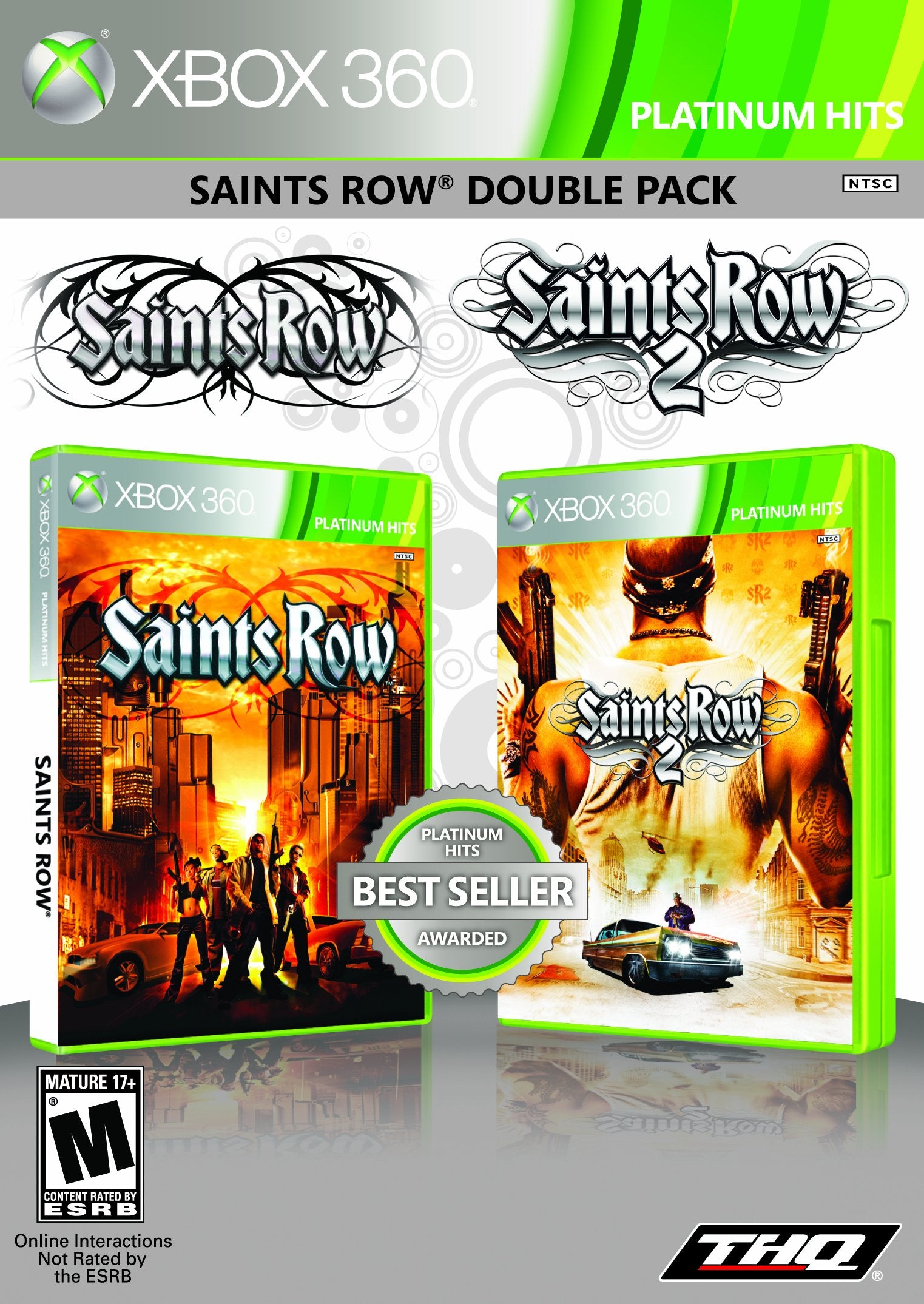 Saints Row Double Pack: Saints Row 1 & 2 - Xbox 360