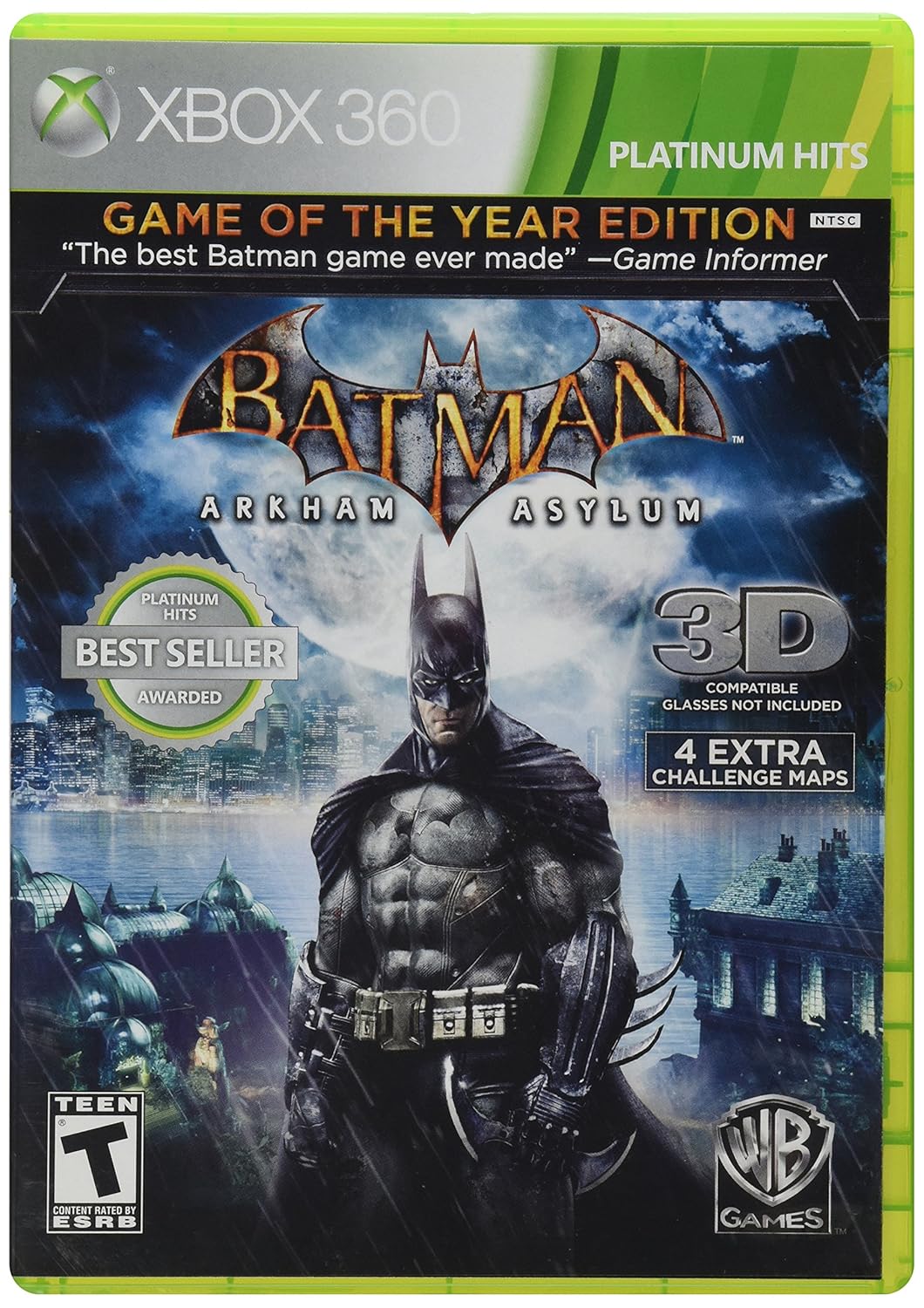 Batman: Arkham Asylum Game of the Year Edition (Platinum Hits) - Xbox 360