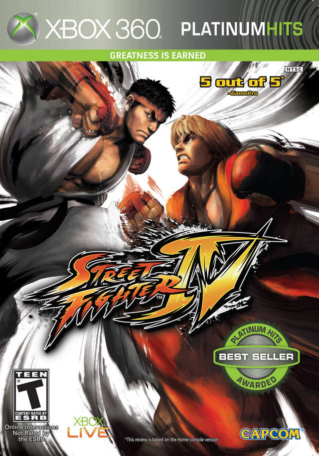Street Fighter IV (Platinum Hits) - Xbox 360