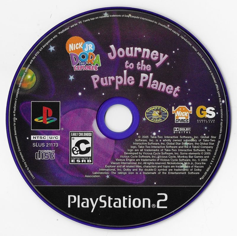 Dora the Explorer: Journey to the Purple Planet - PlayStation 2