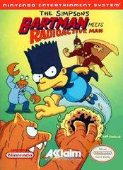 Simpsons Bartman Meets Radioactive Man - NES