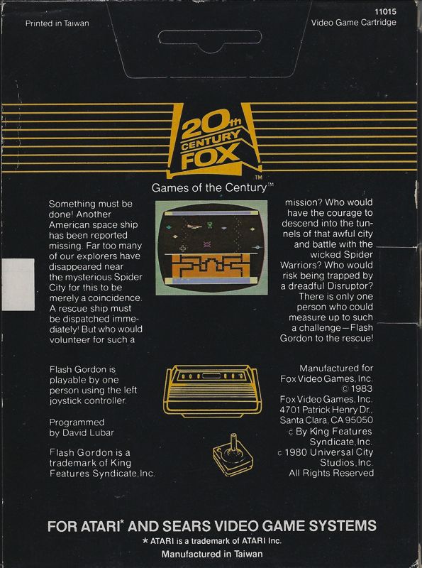 Flash Gordon - Atari 2600