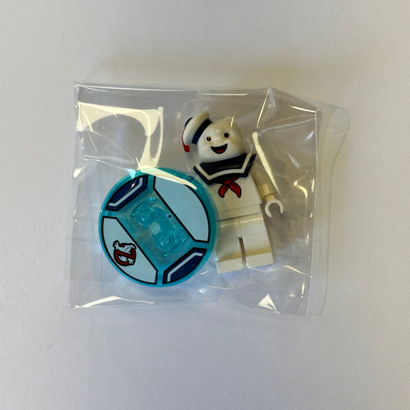 Stay Puff Marshmallow Man Ghostbusters Minifig with Base - LEGO Dimensions