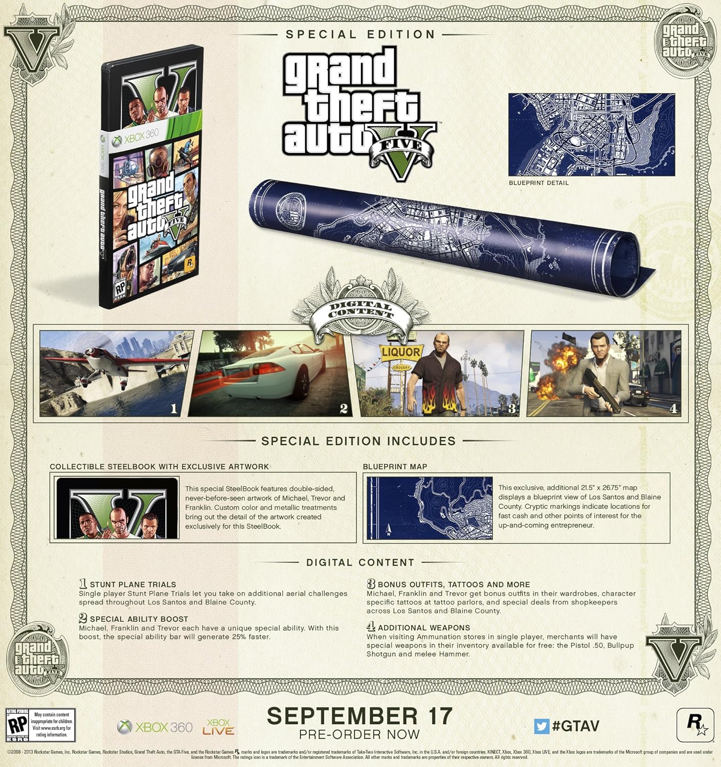 Grand Theft Auto V: Collector's Edition - Xbox 360