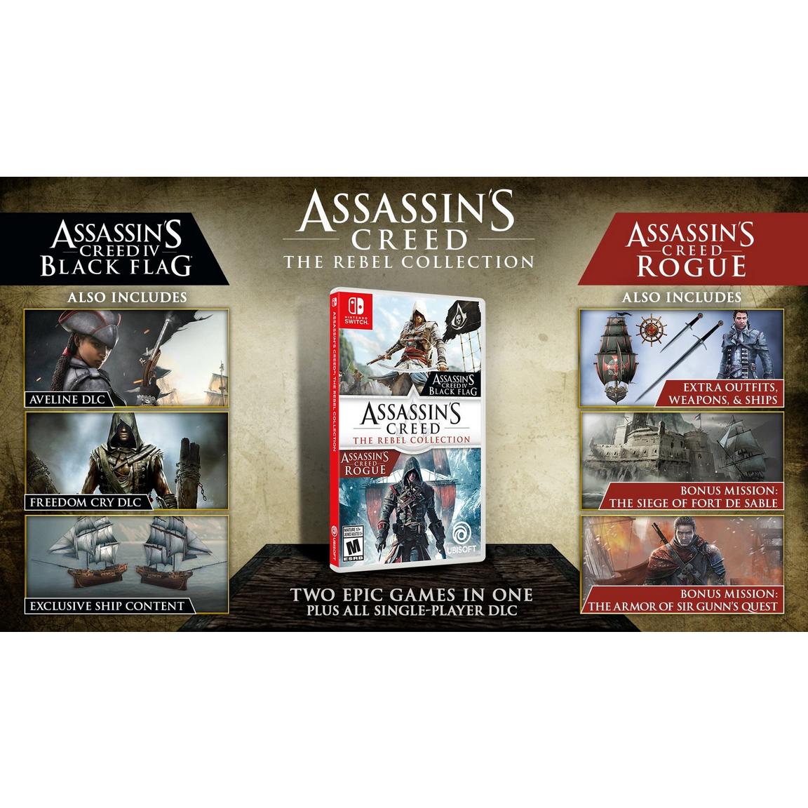 Assassin's Creed: The Rebel Collection - Nintendo Switch