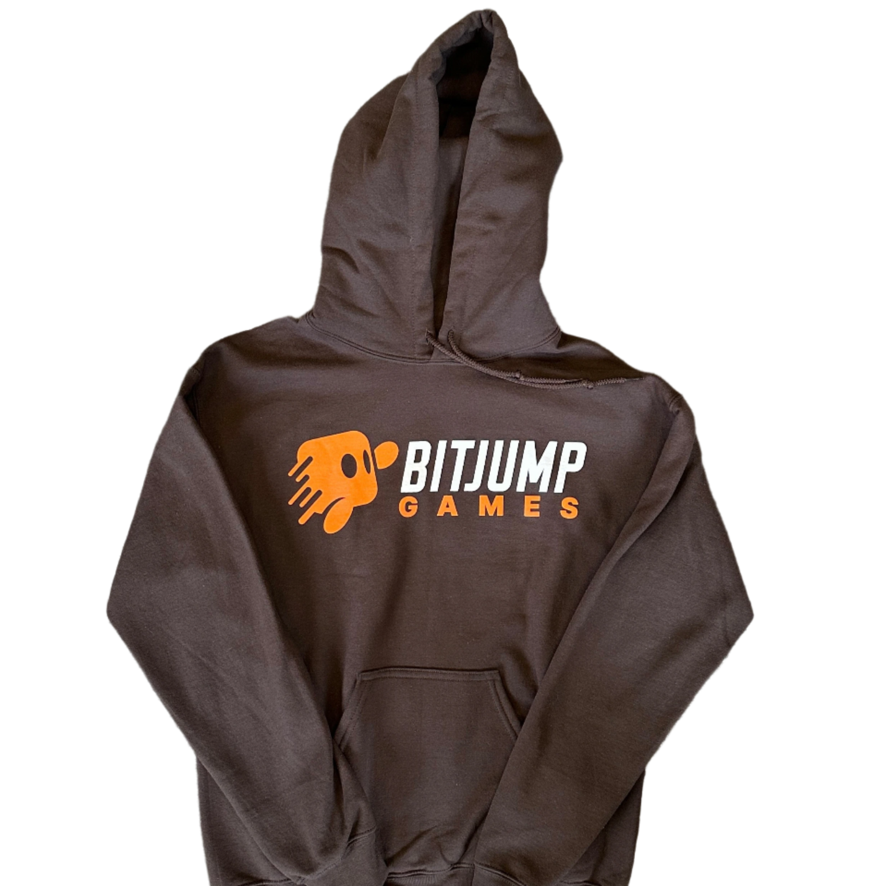 Bitjump Games Brown Hoodie