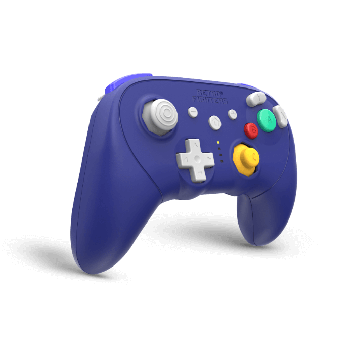 BattlerGC Pro Dual Wireless Controller for GameCube, Switch, Switch 2, Wii, PC