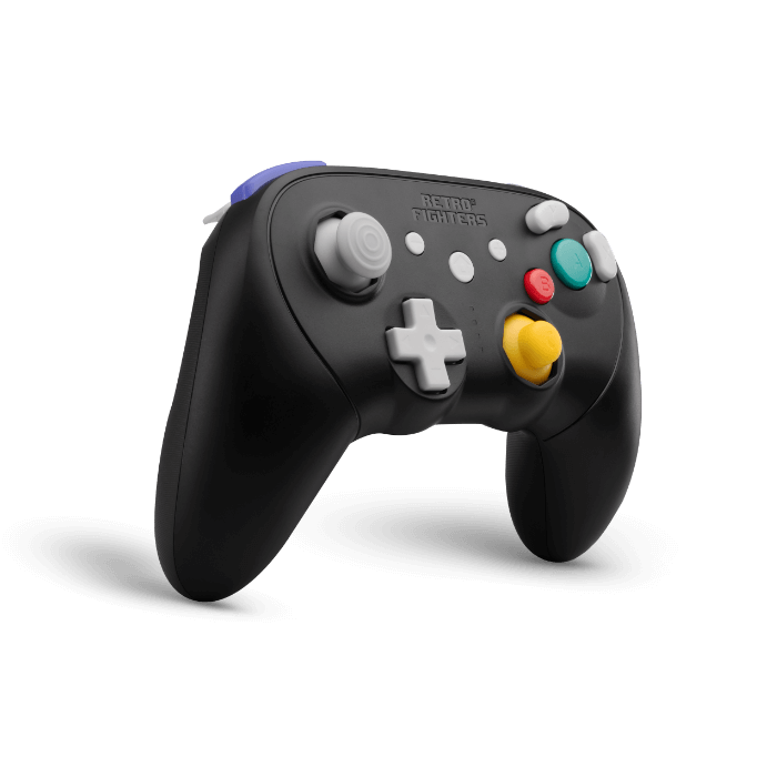 BattlerGC Pro Dual Wireless Controller for GameCube, Switch, Switch 2, Wii, PC