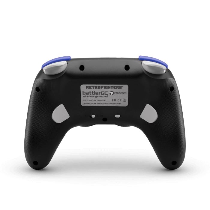 BattlerGC Pro Dual Wireless Controller for GameCube, Switch, Switch 2, Wii, PC