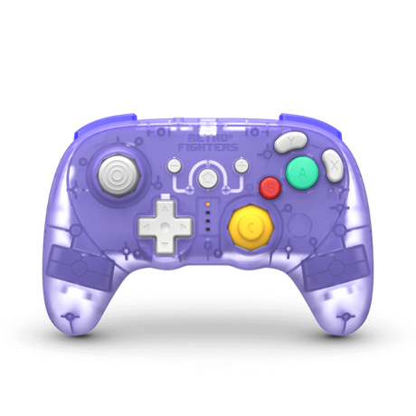 BattlerGC Pro Dual Wireless Controller for GameCube, Switch, Switch 2, Wii, PC