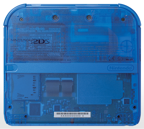 Nintendo 2DS System - Crystal Blue