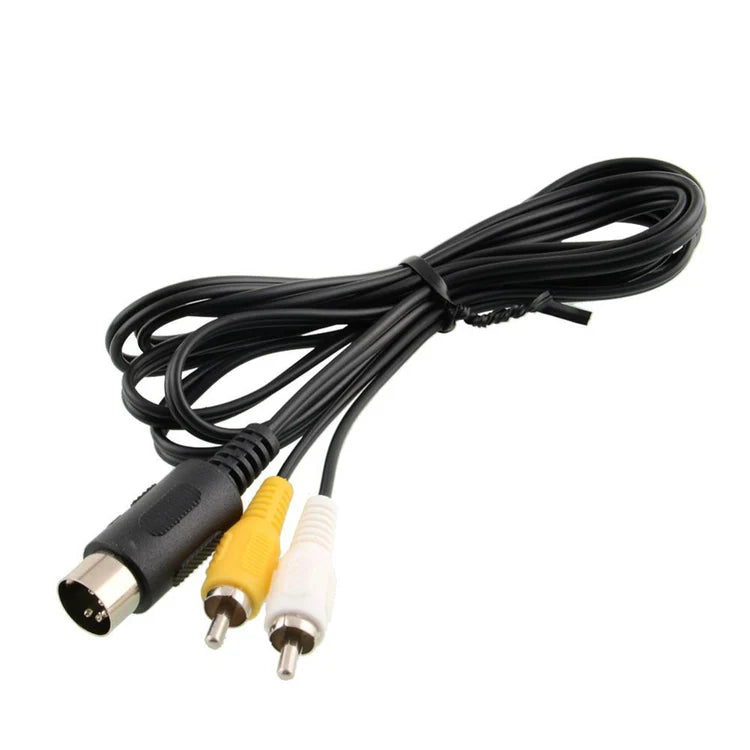 Composite AV Cable for SEGA Genesis (Model 1)