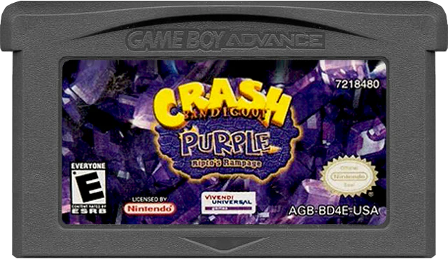 Crash Bandicoot Purple: Ripto's Rampage - Game Boy Advance