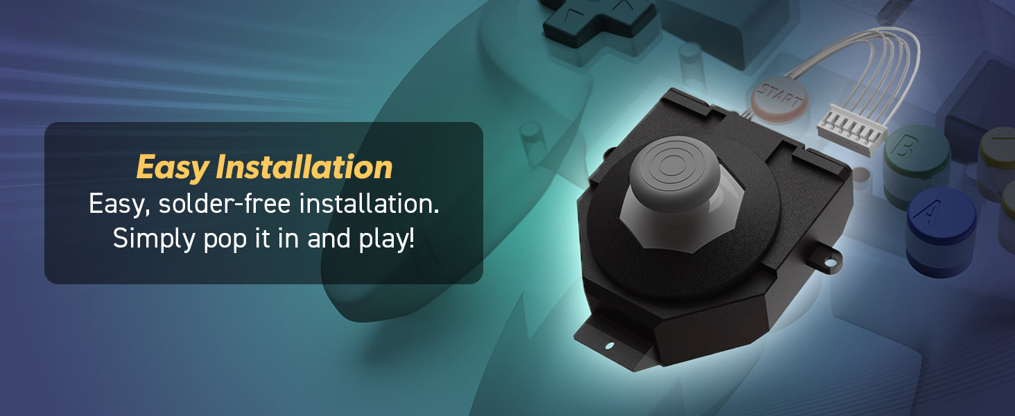 Hall Effect Joystick Module (GameCube Style) for N64