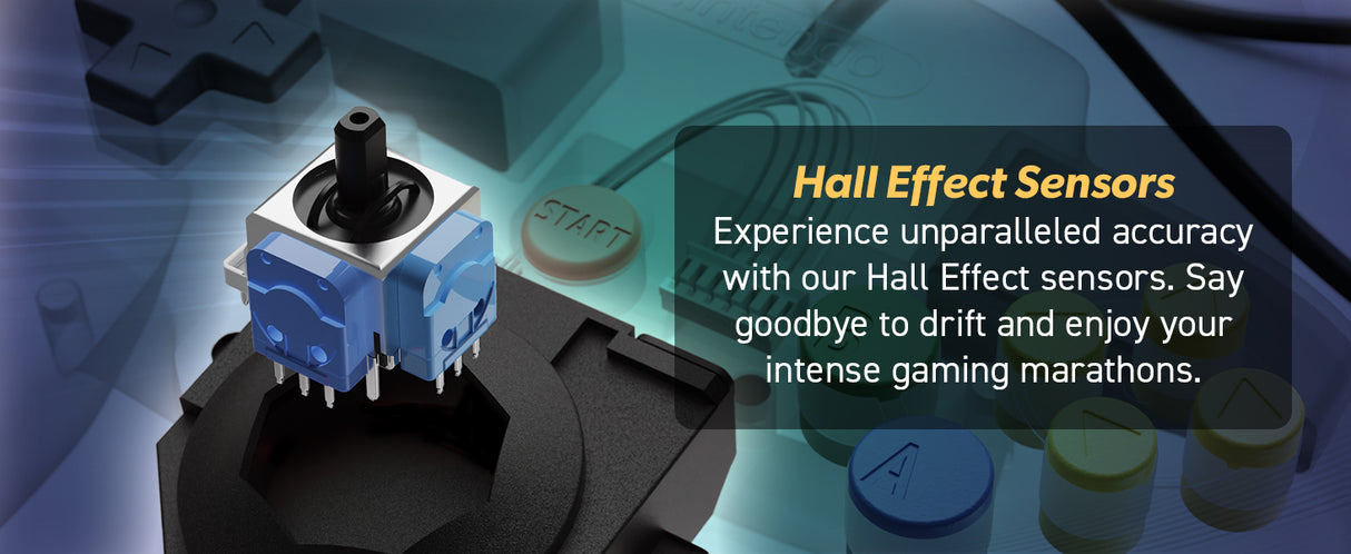 Hall Effect Joystick Module (GameCube Style) for N64
