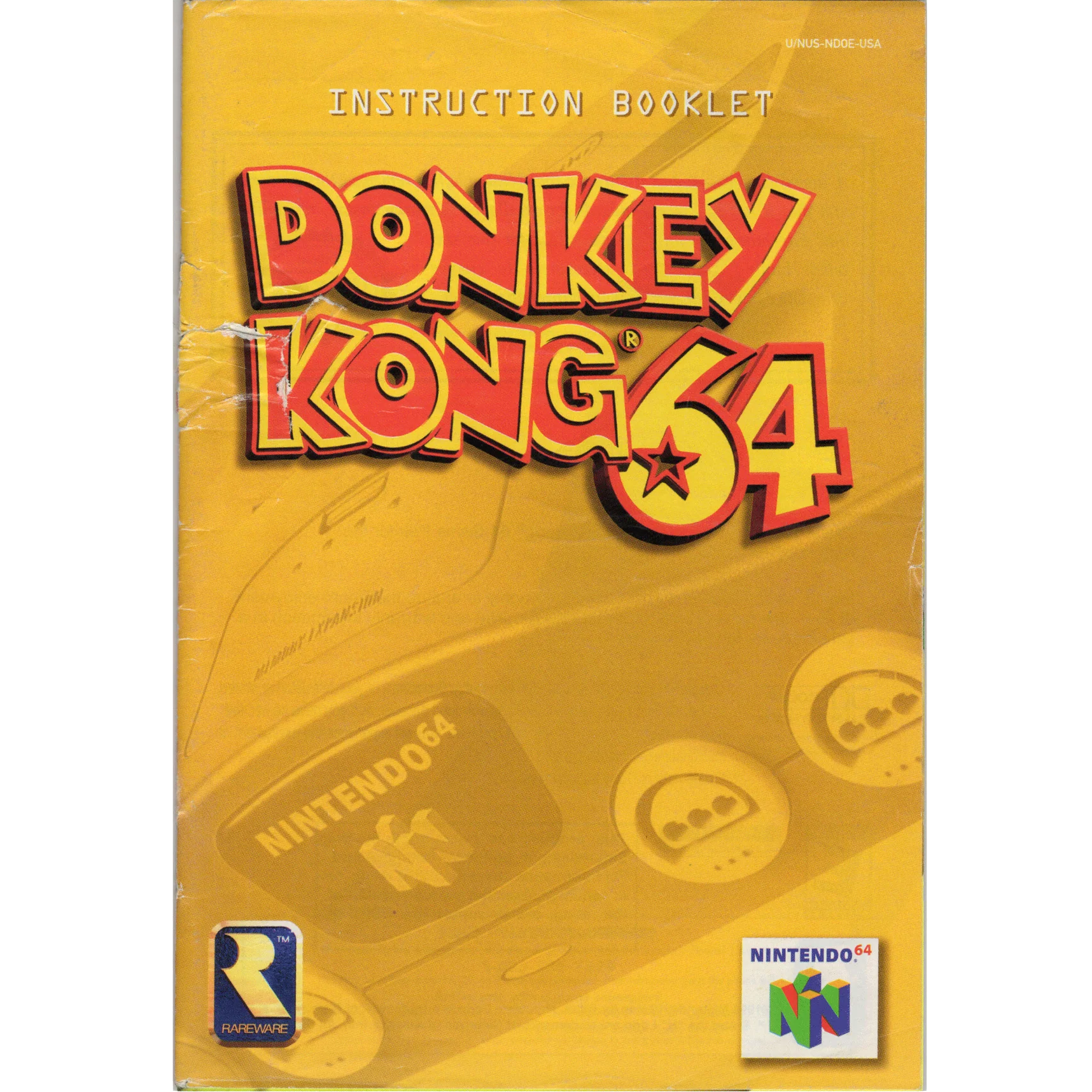 Donkey Kong 64 - N64 Manual